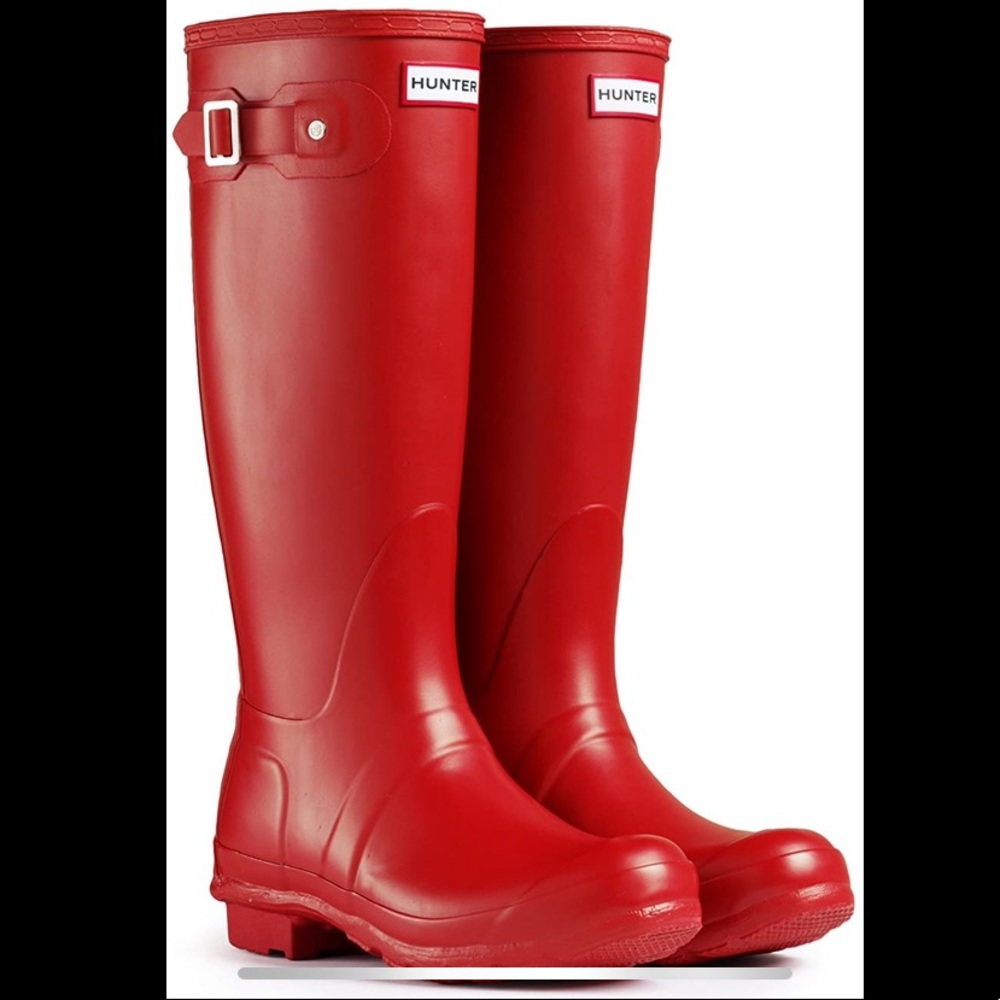 Women’s hunter original tall rain boot size 6M/7F